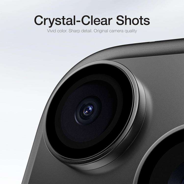 XDcase AF + AR Hawkeye Camera Lens Protector with Alignment Tool, For iPhone 17 Pro Max, For iPho...