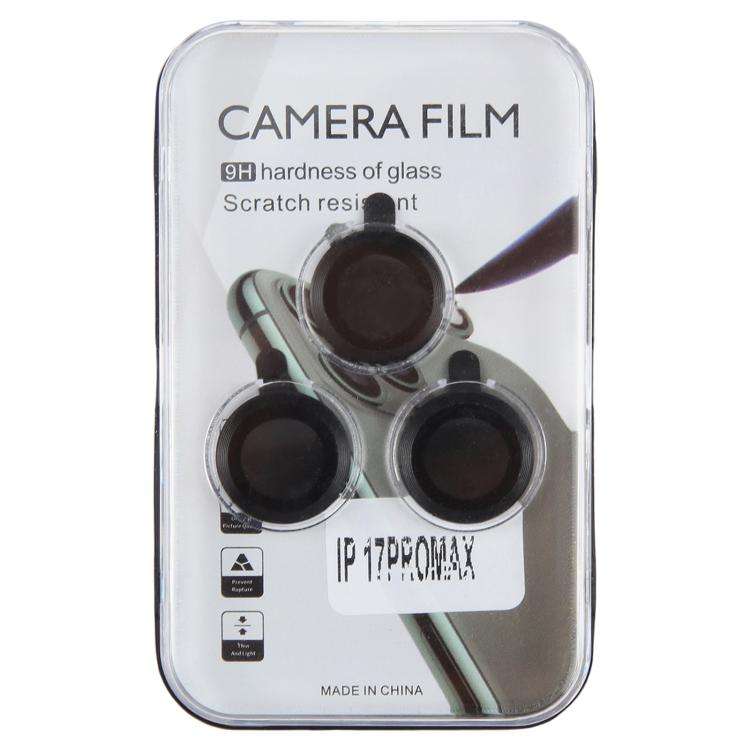 Back Camera Cover 9H Tempered Glass Lens Film, For iPhone 17 Pro Max, For iPhone 17 Pro, For iPho...