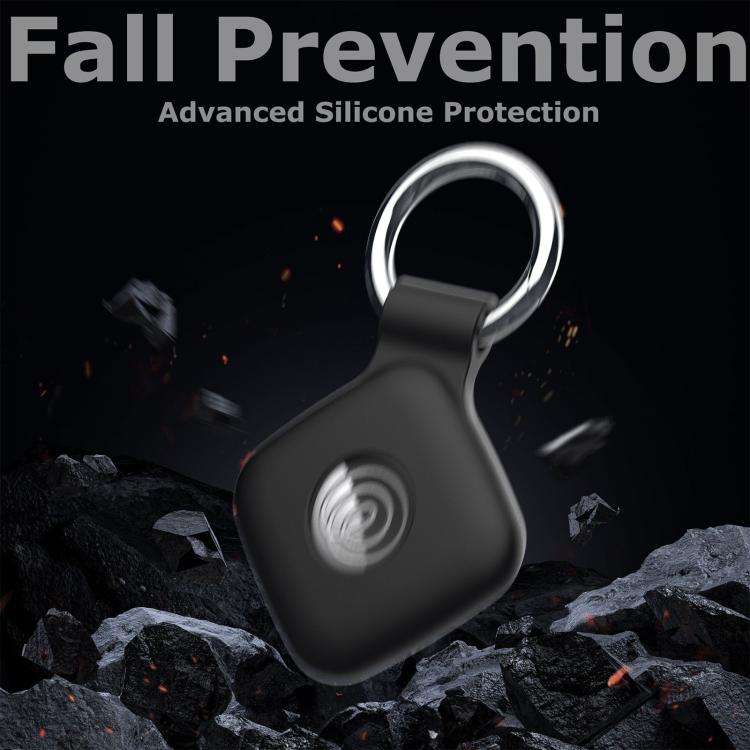 xDfind Anti-Loss Device Silicone Protective Cover With Keyring, For Tile Mate