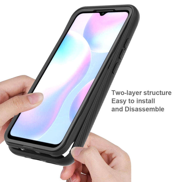 Starry Sky Solid Color Series Shockproof PC + TPU Protective Case, For Xiaomi Redmi 9A, For Xiaom...