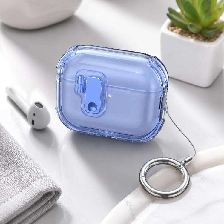 XDcase Transparent Silicone Automatic Pop-Up Earbud Case, For AirPods 5 / 4, For AirPods Pro 3, F...
