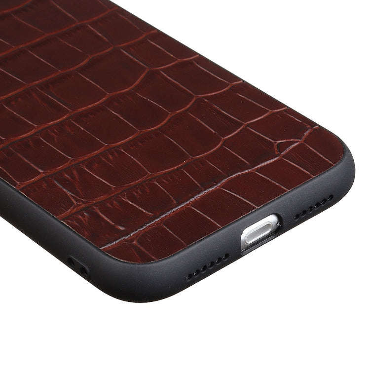 Crocodile Texture Genuine Leather Protective Case, For iPhone 11, For iPhone 11 Pro, For iPhone 1...