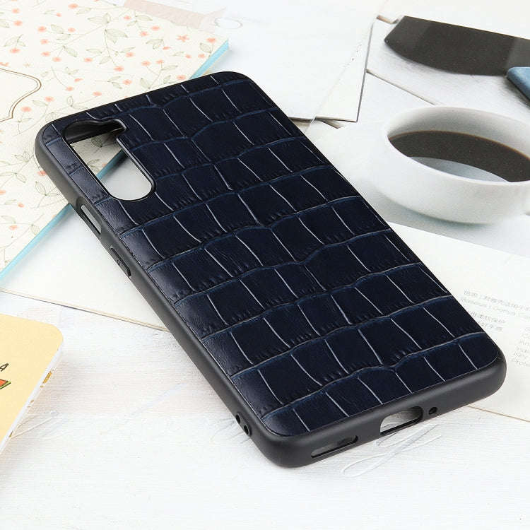 Crocodile Texture Genuine Leather Protective Case, For iPhone 11, For iPhone 11 Pro, For iPhone 1...