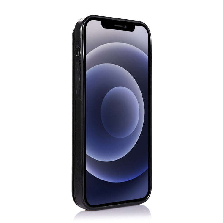 Shockproof PU + TPU Leather Case with Card Slots & Holder & Photo Frame & Wallet, For iPhone 12 m...