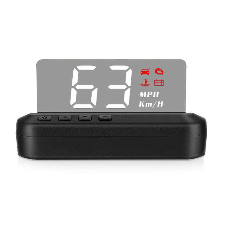 C100 Car HUD Head-up Display OBD2 Fault Code Elimination Overspeed / Fault Alarm, C100