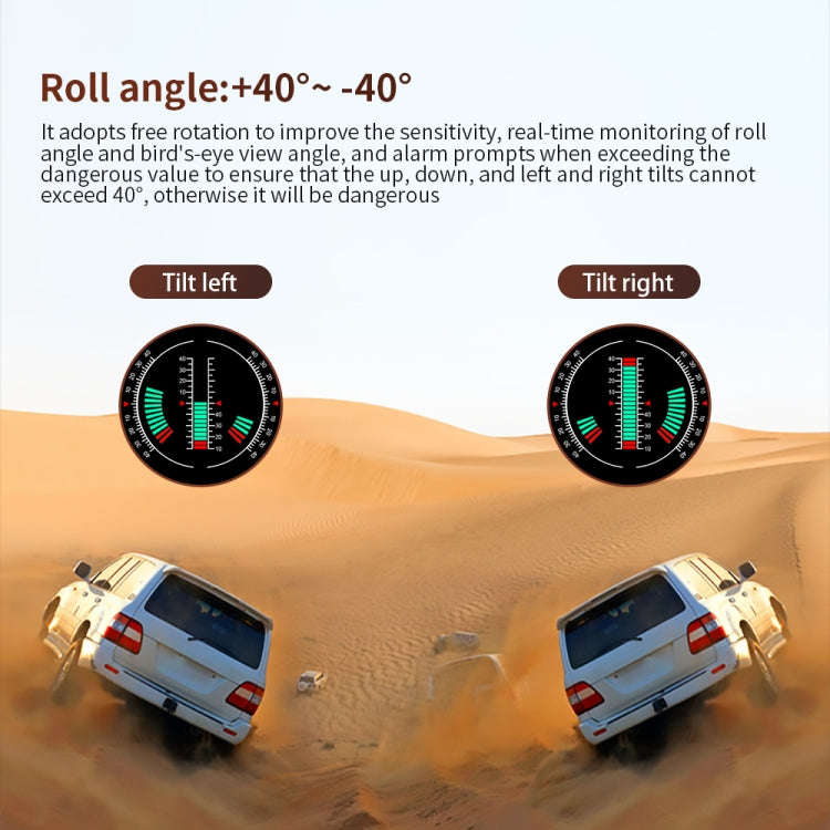 P18 GPS Car HUD Head-up Display Vehicle Speed / Voltage / Mileage, P18