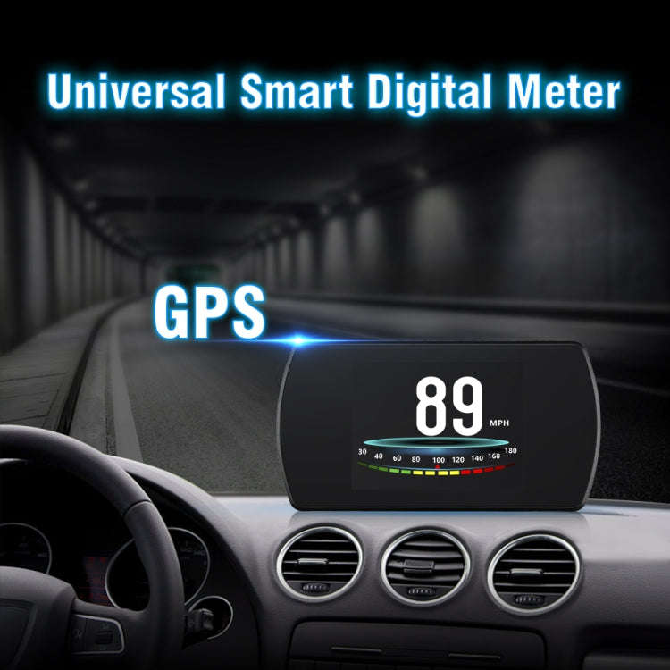 T800 Car HUD Head-up Display GPS Speed Display Speed / Voltage Alarm Altitude Display, T800