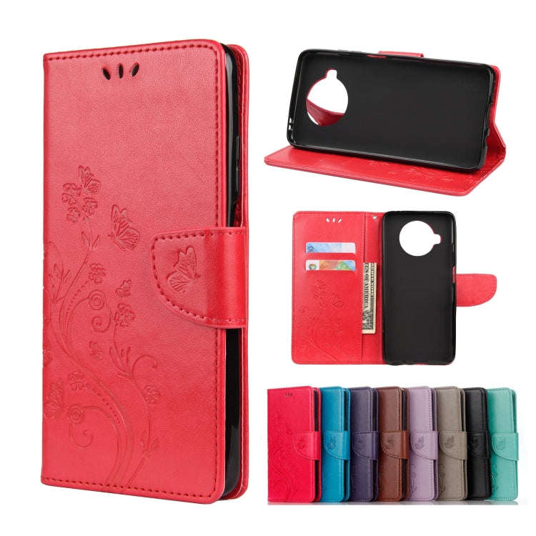 Butterflies Love Flowers Embossing Horizontal Flip Leather Case with Holder & Card Slots & Wallet...