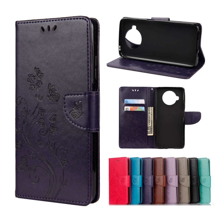 Butterflies Love Flowers Embossing Horizontal Flip Leather Case with Holder & Card Slots & Wallet...