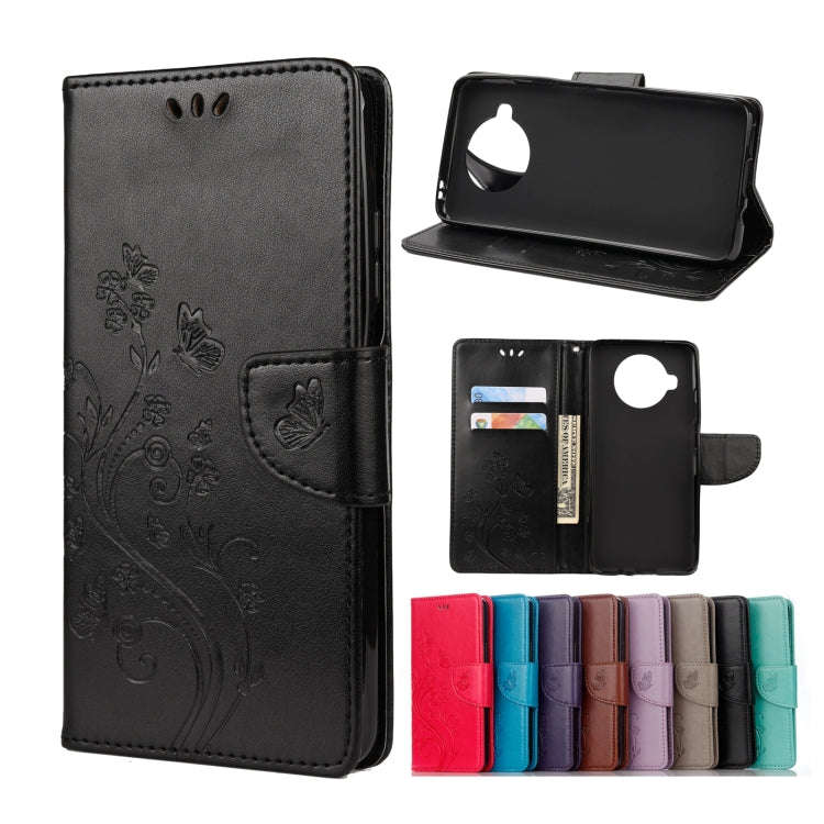Butterflies Love Flowers Embossing Horizontal Flip Leather Case with Holder & Card Slots & Wallet...