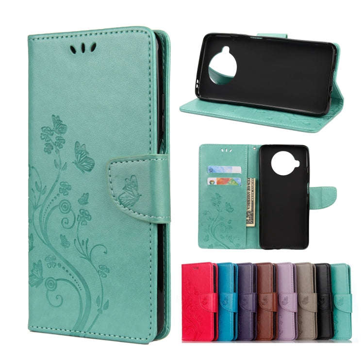 Butterflies Love Flowers Embossing Horizontal Flip Leather Case with Holder & Card Slots & Wallet...