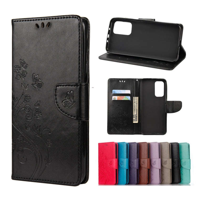 Butterflies Love Flowers Embossing Horizontal Flip Leather Case with Holder & Card Slots & Wallet...