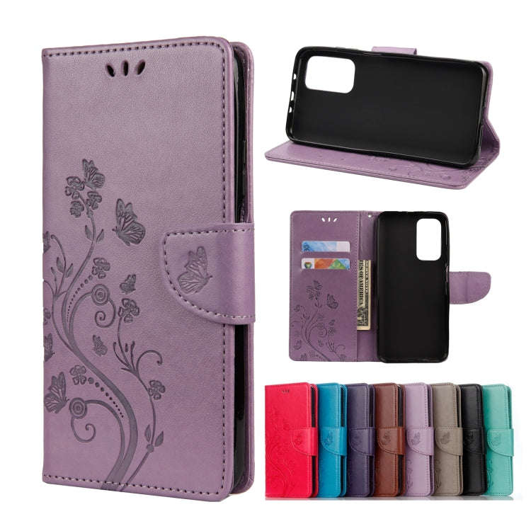 Butterflies Love Flowers Embossing Horizontal Flip Leather Case with Holder & Card Slots & Wallet...