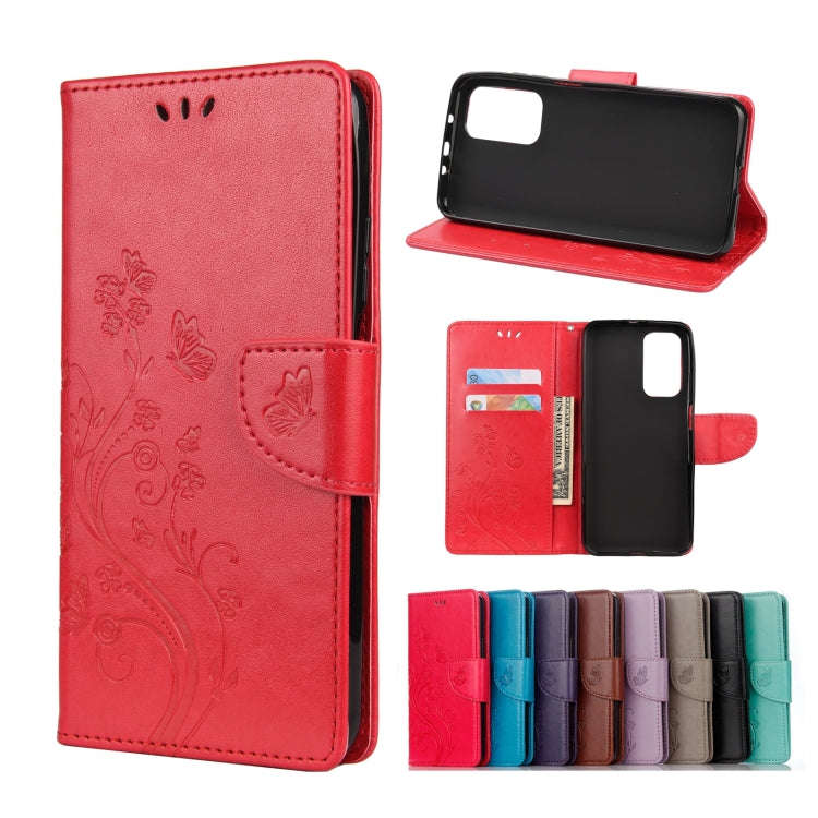 Butterflies Love Flowers Embossing Horizontal Flip Leather Case with Holder & Card Slots & Wallet...