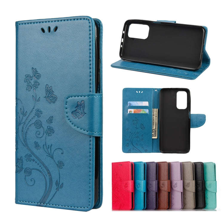 Butterflies Love Flowers Embossing Horizontal Flip Leather Case with Holder & Card Slots & Wallet...