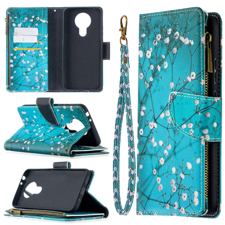 Colored Drawing Pattern Zipper Horizontal Flip Leather Case with Holder & Card Slots & Wallet, Fo...