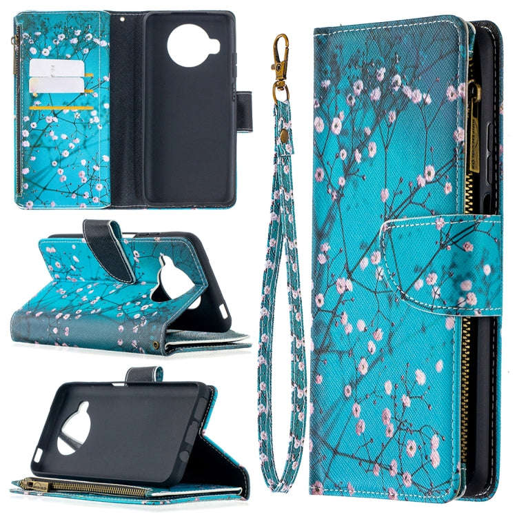 Colored Drawing Pattern Zipper Horizontal Flip Leather Case with Holder & Card Slots & Wallet, Fo...