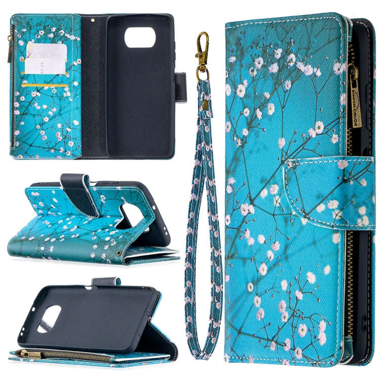 Colored Drawing Pattern Zipper Horizontal Flip Leather Case with Holder & Card Slots & Wallet, Fo...