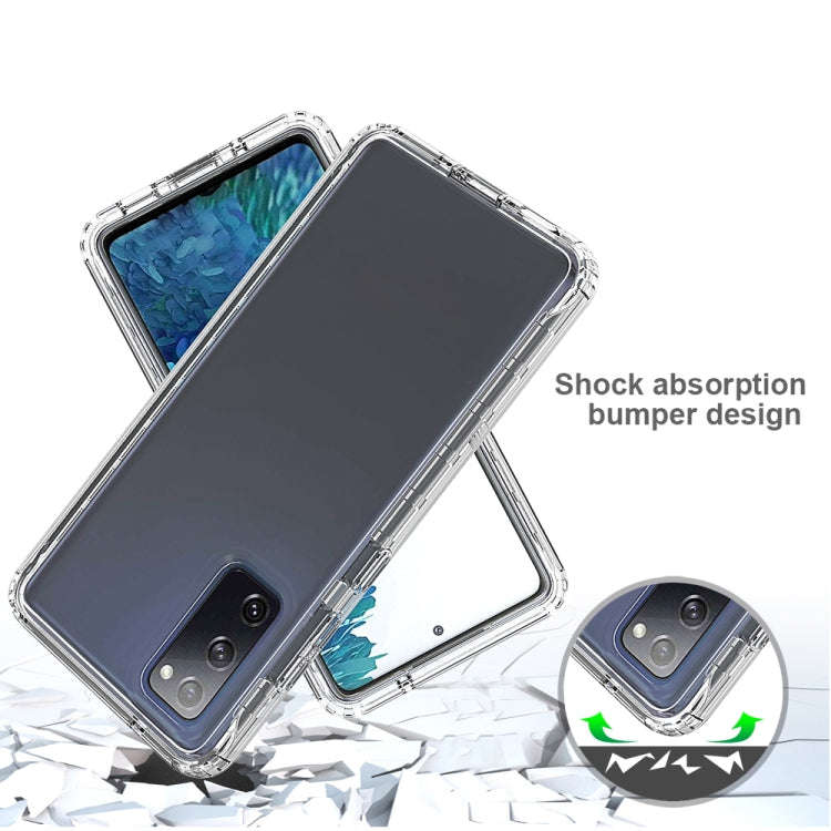 Shockproof  High Transparency Two-color Gradual Change PC+TPU Candy Colors Protective Case, For S...