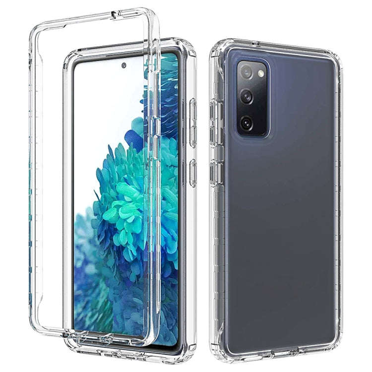 Shockproof  High Transparency Two-color Gradual Change PC+TPU Candy Colors Protective Case, For S...