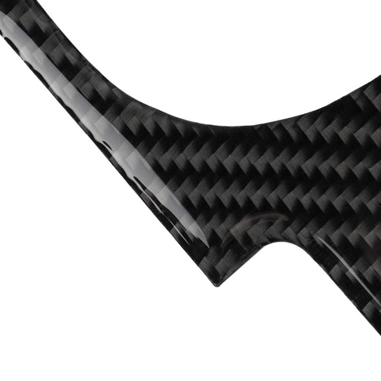 Car Carbon Fiber Central System Control Large Panel Frame Decorative Sticker for Nissan 350z 2006...