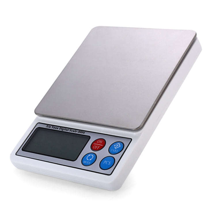 XY-8006 2.2 inch Display High Precision Electronic Scale  (0.1g~3000g), Excluding Batteries, 3000...