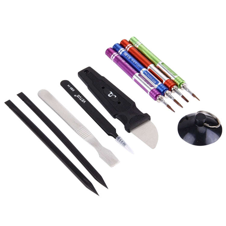 Appropriative Professional Screwdriver Repair Open Tool Kit with Roll Leather Bag For iPhone 7 & ...