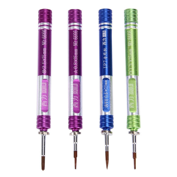 Appropriative Professional Screwdriver Repair Open Tool Kit with Leather Handbag For iPhone 7 & 7...