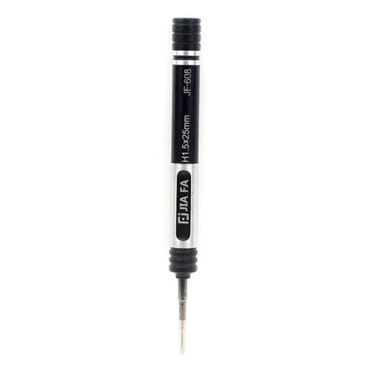 JF-608-H1.5 Metal Mobile Phone Repair Tool Hexagon Head Screwdriver, H1.5 Torx