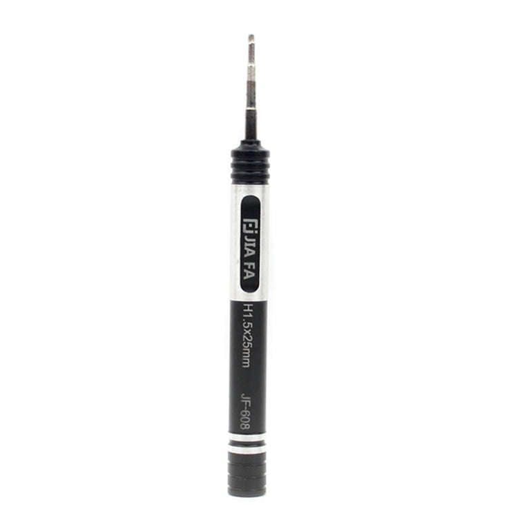 JF-608-H1.5 Metal Mobile Phone Repair Tool Hexagon Head Screwdriver, H1.5 Torx
