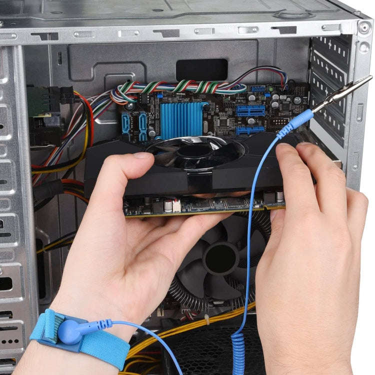 JIAFA P8839 Adjustable Anti-static Wrist Band with Cord, P8839