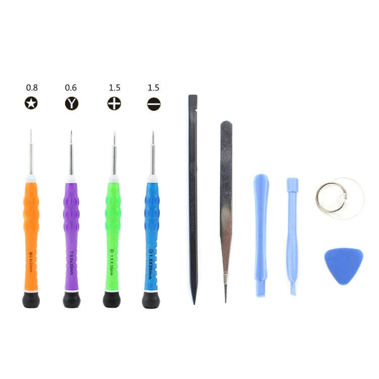JIAFA JF-612-2 10 in 1 Repair Tool Set for iPhone / Samsung, JF-612-2