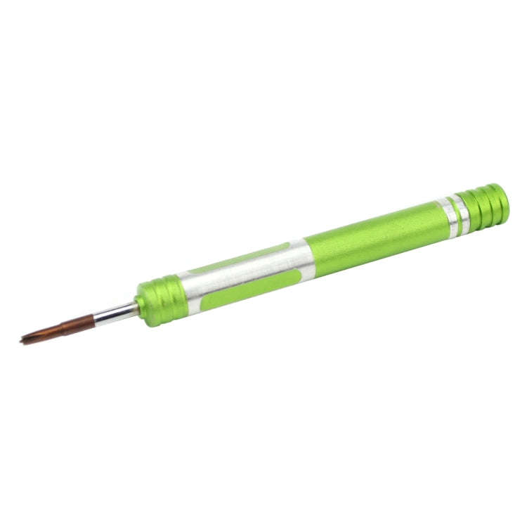 608-2.5 Hollow Cross Tip 2.5 Middle Bezel Repair Screwdriver, 2.5 Hollow Cross (Green)