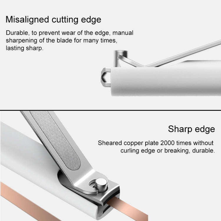 Original Xiaomi Mijia Splash Proof Nail Clippers