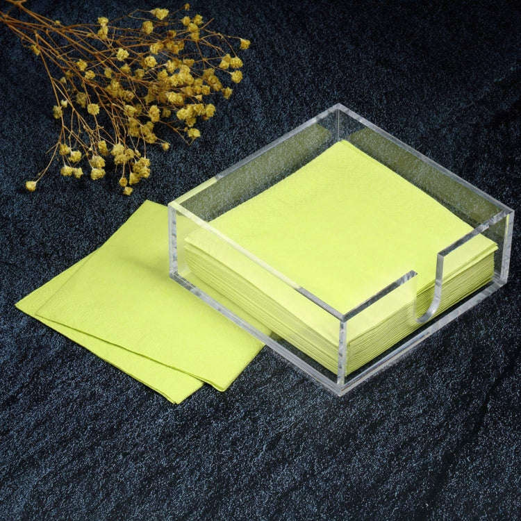 YX011 Transparent Acrylic Napkin Stand, YX011