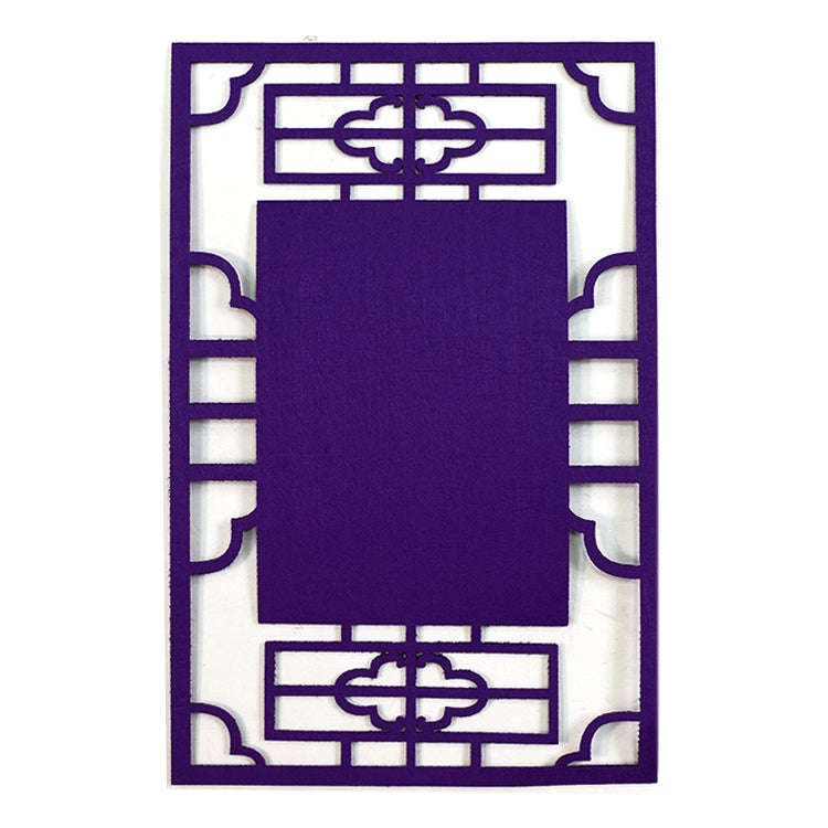 School Stereo Colorful Thick Non-woven Background Pad Decoration Materials, Size: 23.5x36cm