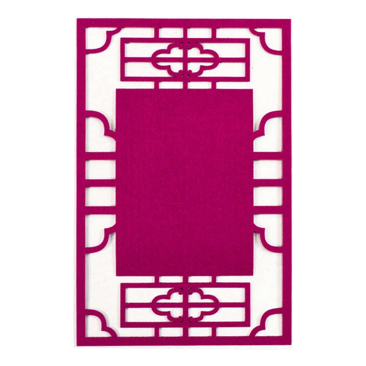 School Stereo Colorful Thick Non-woven Background Pad Decoration Materials, Size: 23.5x36cm