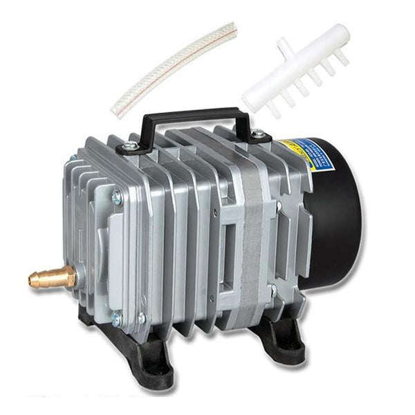 ACO-004 58W 75L/Min Electromagnetic Air Pump Compressor Seafood Fish Tank Increase Oxygen Air Flo...