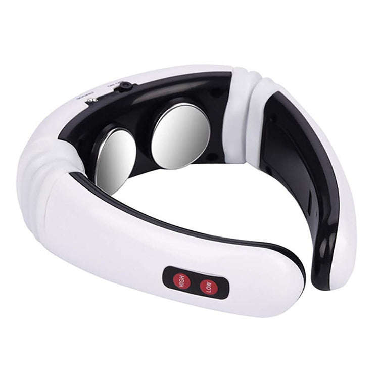 USB Charging 1300 mAh Electric Back Neck Shoulder Electrical Pulse Electric Shock Body Massager, ...