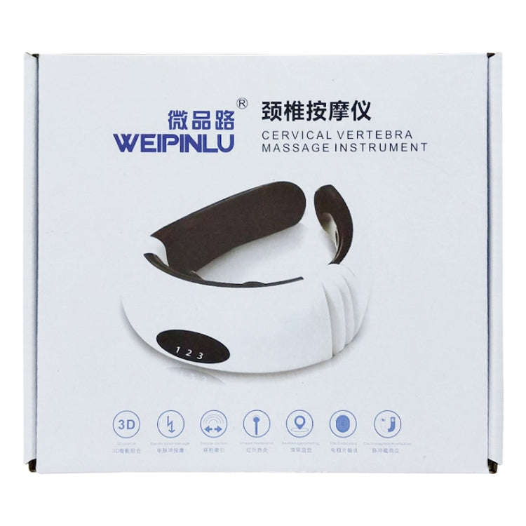 USB Charging 1300 mAh Electric Back Neck Shoulder Electrical Pulse Electric Shock Body Massager, ...