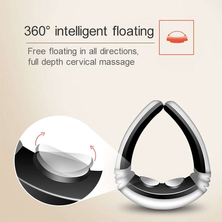 USB Charging 1300 mAh Electric Back Neck Shoulder Electrical Pulse Electric Shock Body Massager, ...