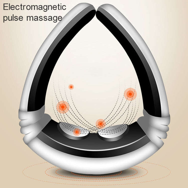USB Charging 1300 mAh Electric Back Neck Shoulder Electrical Pulse Electric Shock Body Massager, ...