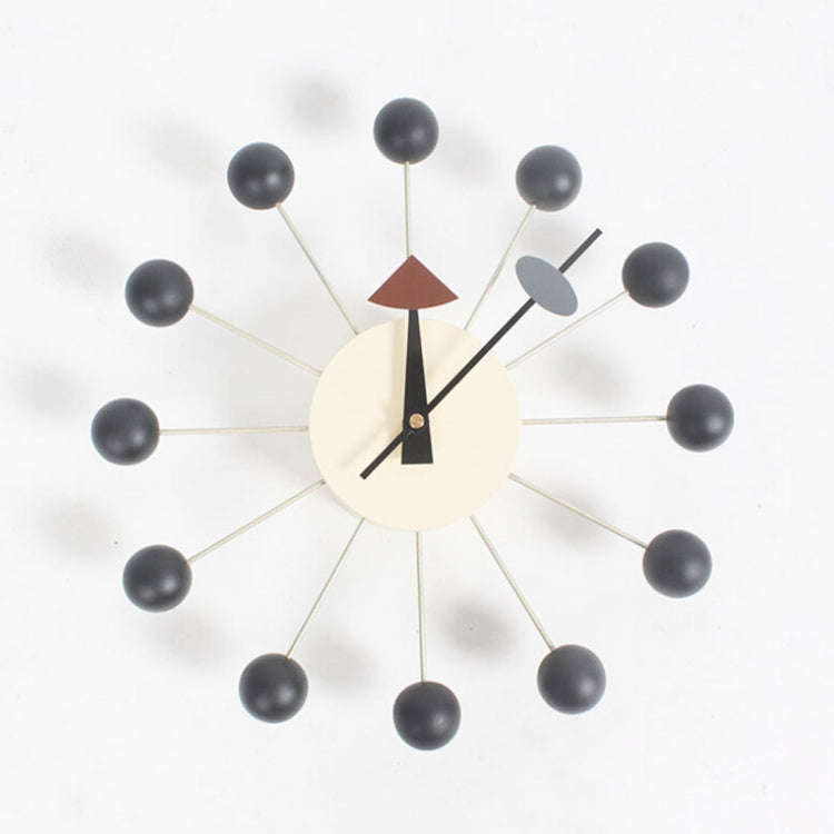 Stylish Background Minimalis Circular Balls Candy Wall Clock Creative Decoration Clock Ferris Whe...