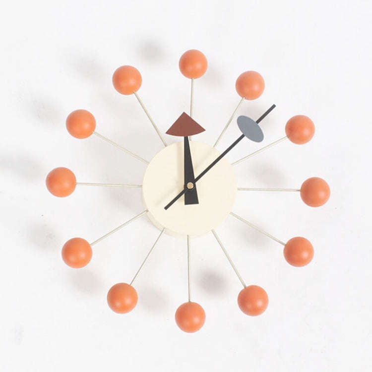 Stylish Background Minimalis Circular Balls Candy Wall Clock Creative Decoration Clock Ferris Whe...