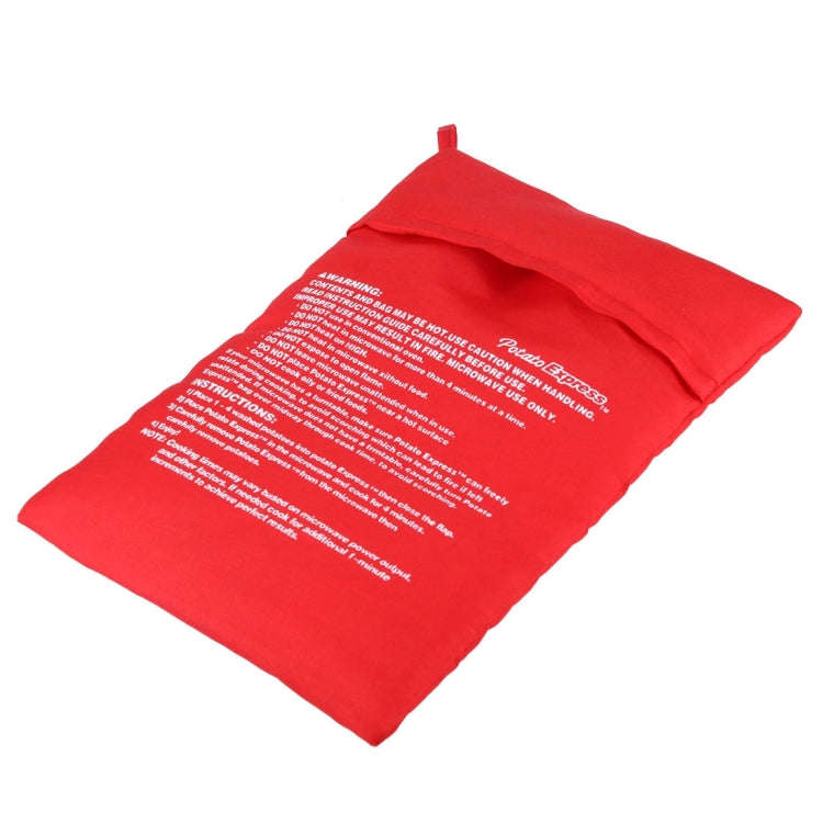 Washable Reusable Microwave Potato Cooker Bag (Cooks Up to 4 Potatoes At The Same Time), Size: 26...