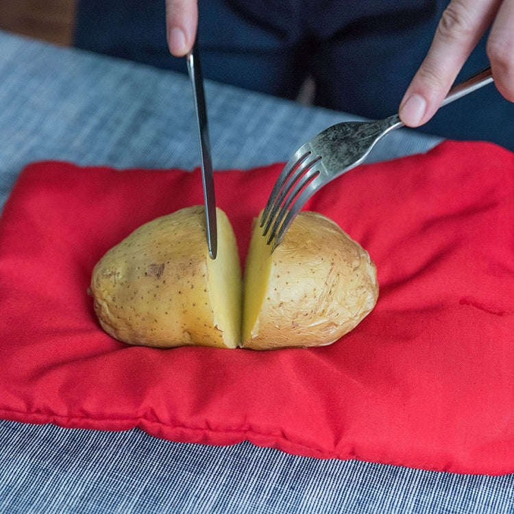 Washable Reusable Microwave Potato Cooker Bag (Cooks Up to 4 Potatoes At The Same Time), Size: 26...