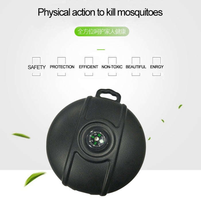 Q3 Outdoor Portable Solar Pest Control Insect Bugs Ultrasonic Mosquito Repellent Repeller Killer ...