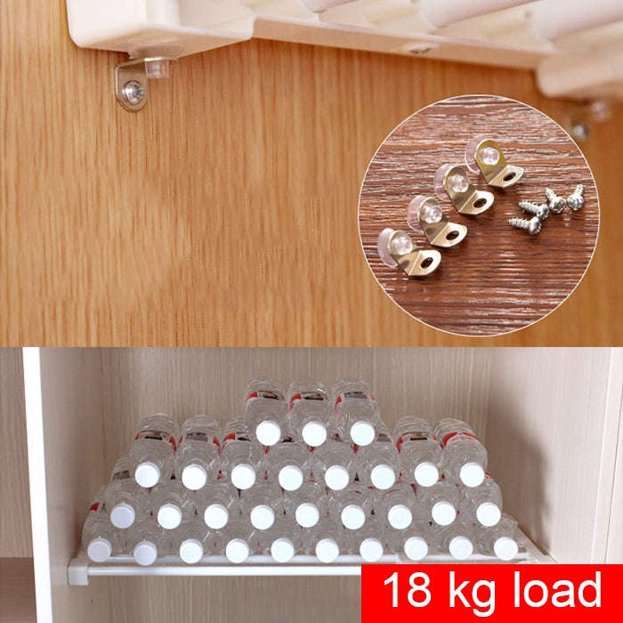 Wardrobe Storage Layered Baffle Cabinet Shelf Dormitory Partition Cupboard Partition Board, Width...