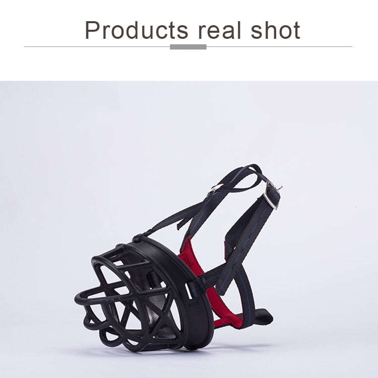 Dog Muzzle Prevent Biting Chewing and Barking Allows Drinking and Panting, Size: 11.2*10.7*14.3cm...