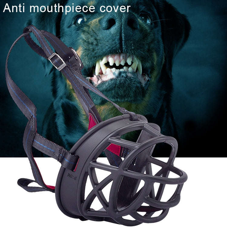 Dog Muzzle Prevent Biting Chewing and Barking Allows Drinking and Panting, Size: 11.2*10.7*14.3cm...